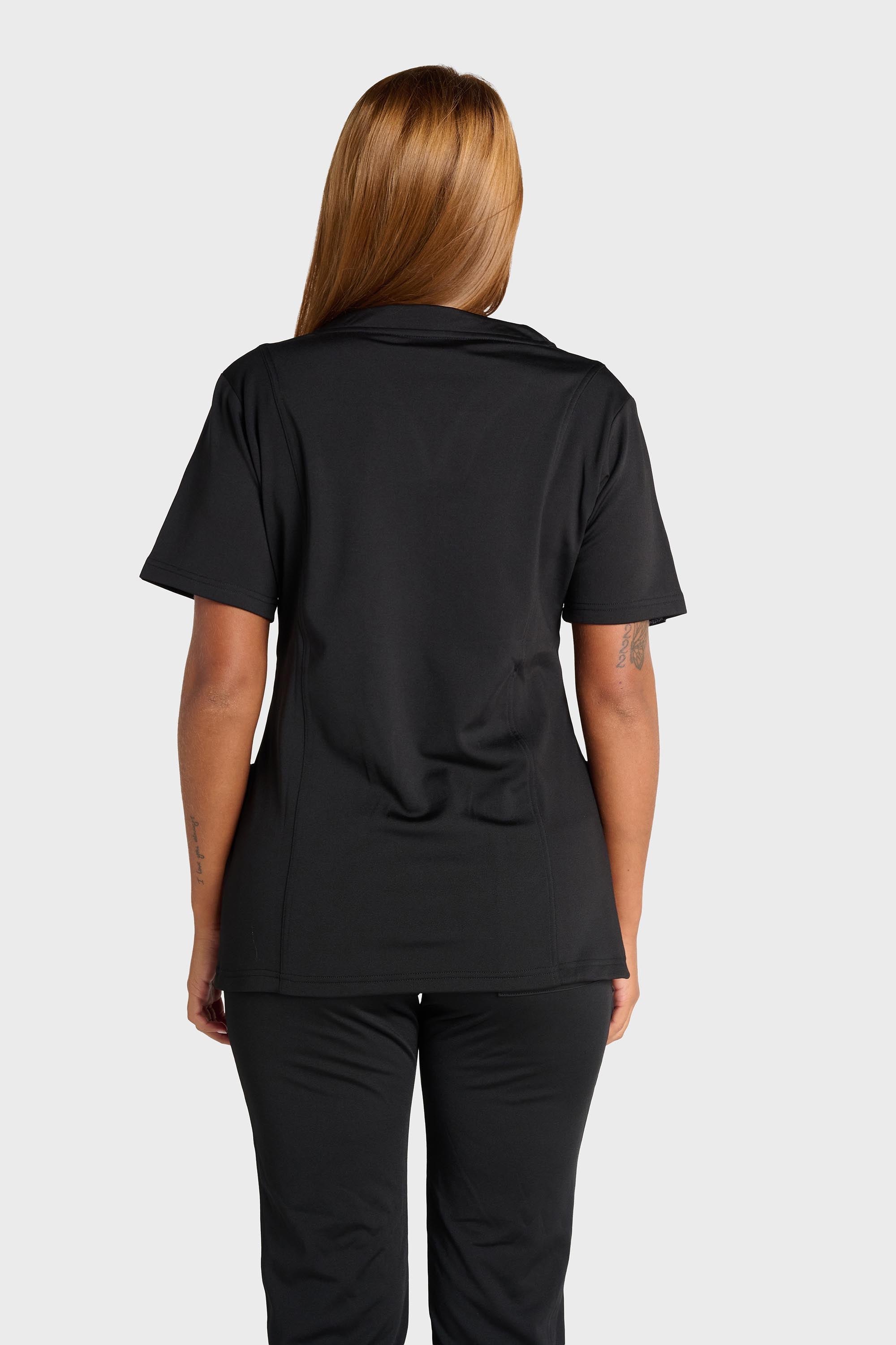 Natasha Ultimate Comfort Fleece-Lined Scrub Top