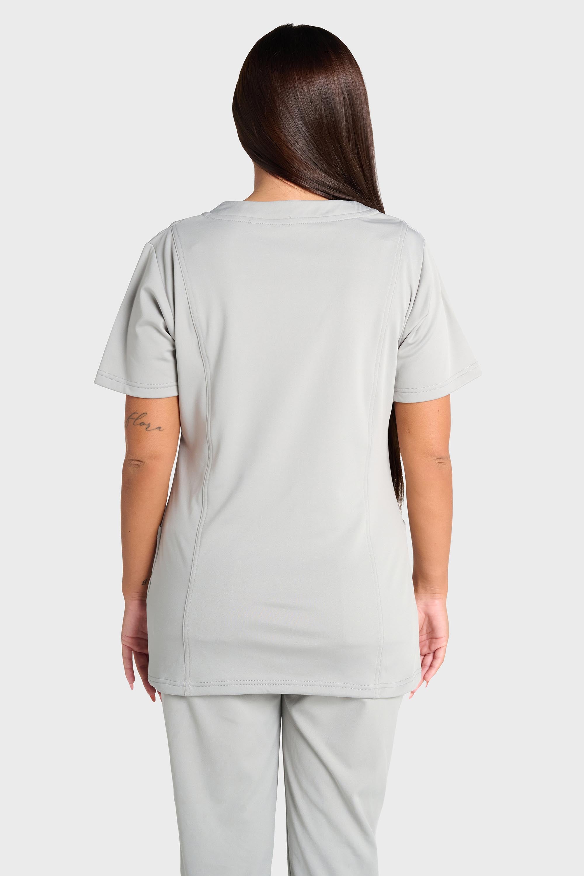 Natasha Ultimate Comfort Fleece-Lined Scrub Top