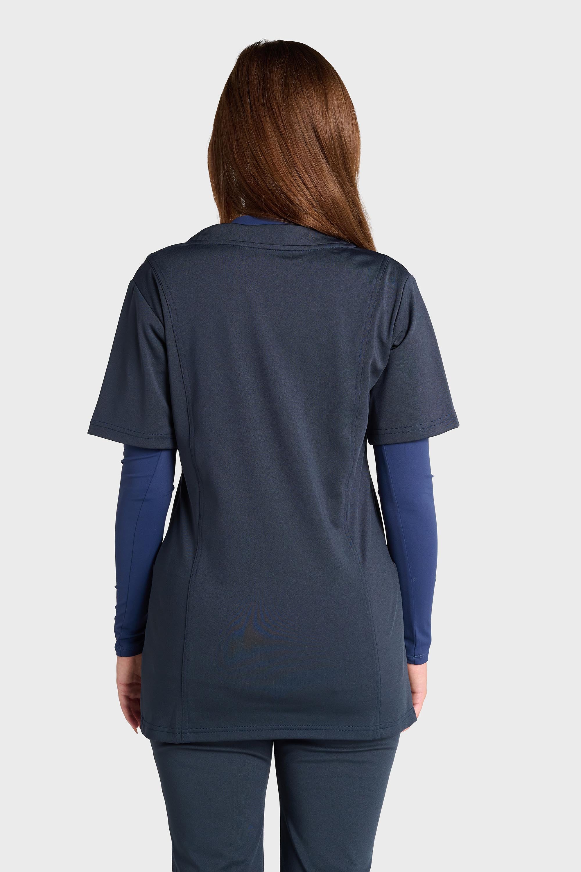 Natasha Ultimate Comfort Fleece-Lined Scrub Top