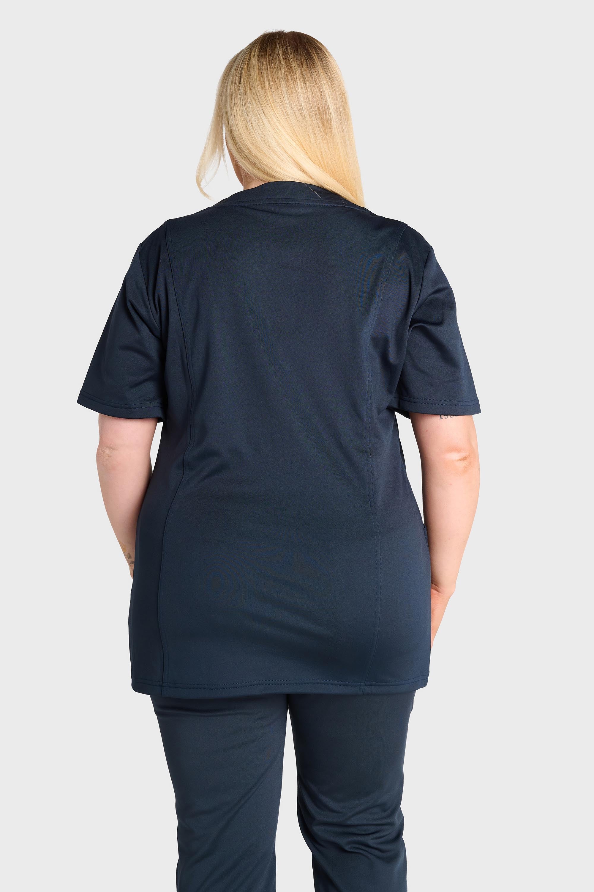 Natasha Ultimate Comfort Fleece-Lined Scrub Top