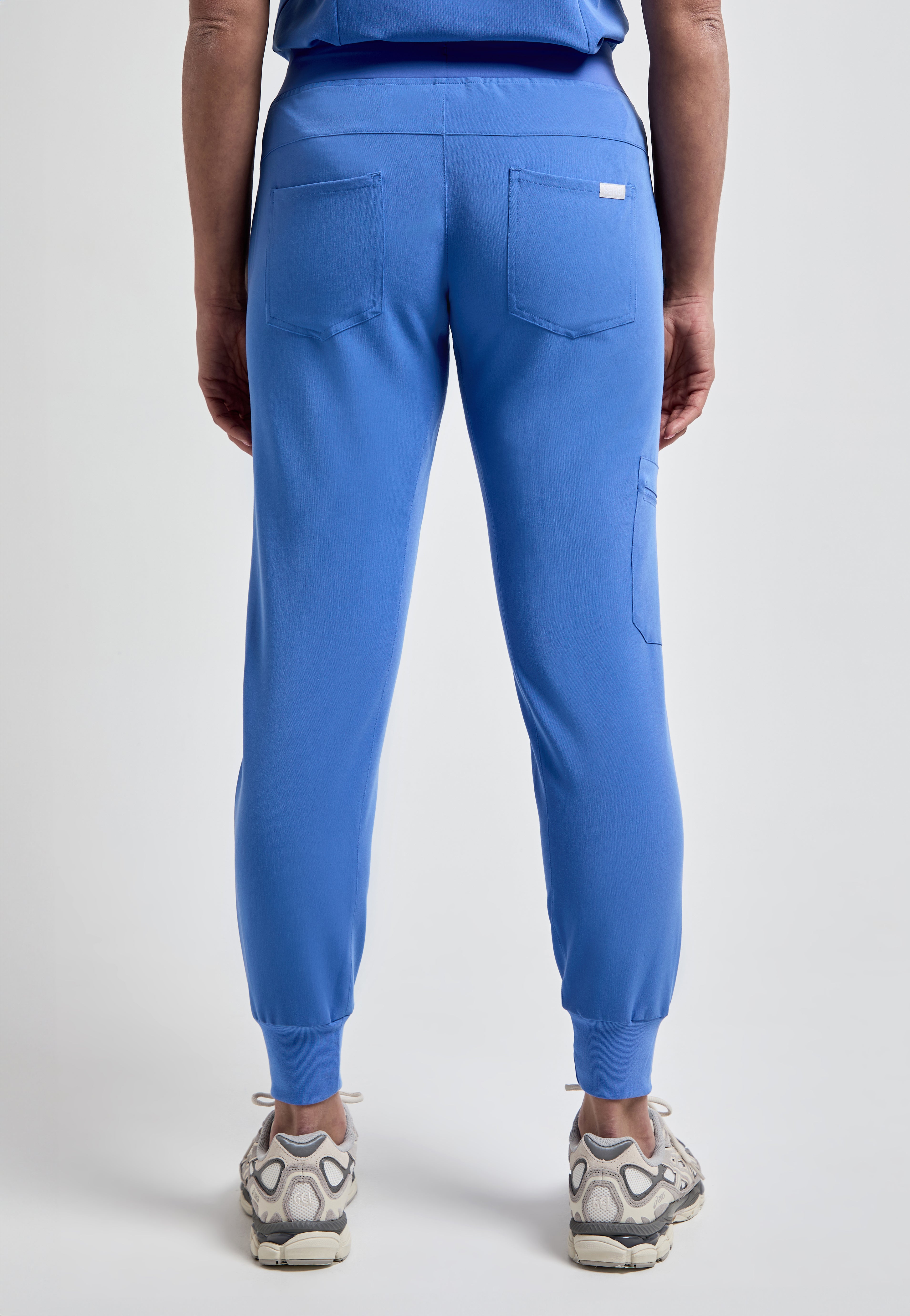 Women's Ceil Blue Jogger Scrub Pants